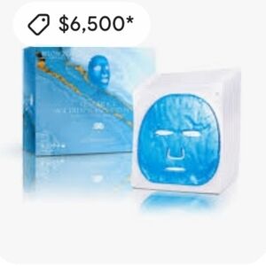 Below Zero Glacier Ice Age Defying Face Pad   Mask With Vit. E Booster 6500. Ret